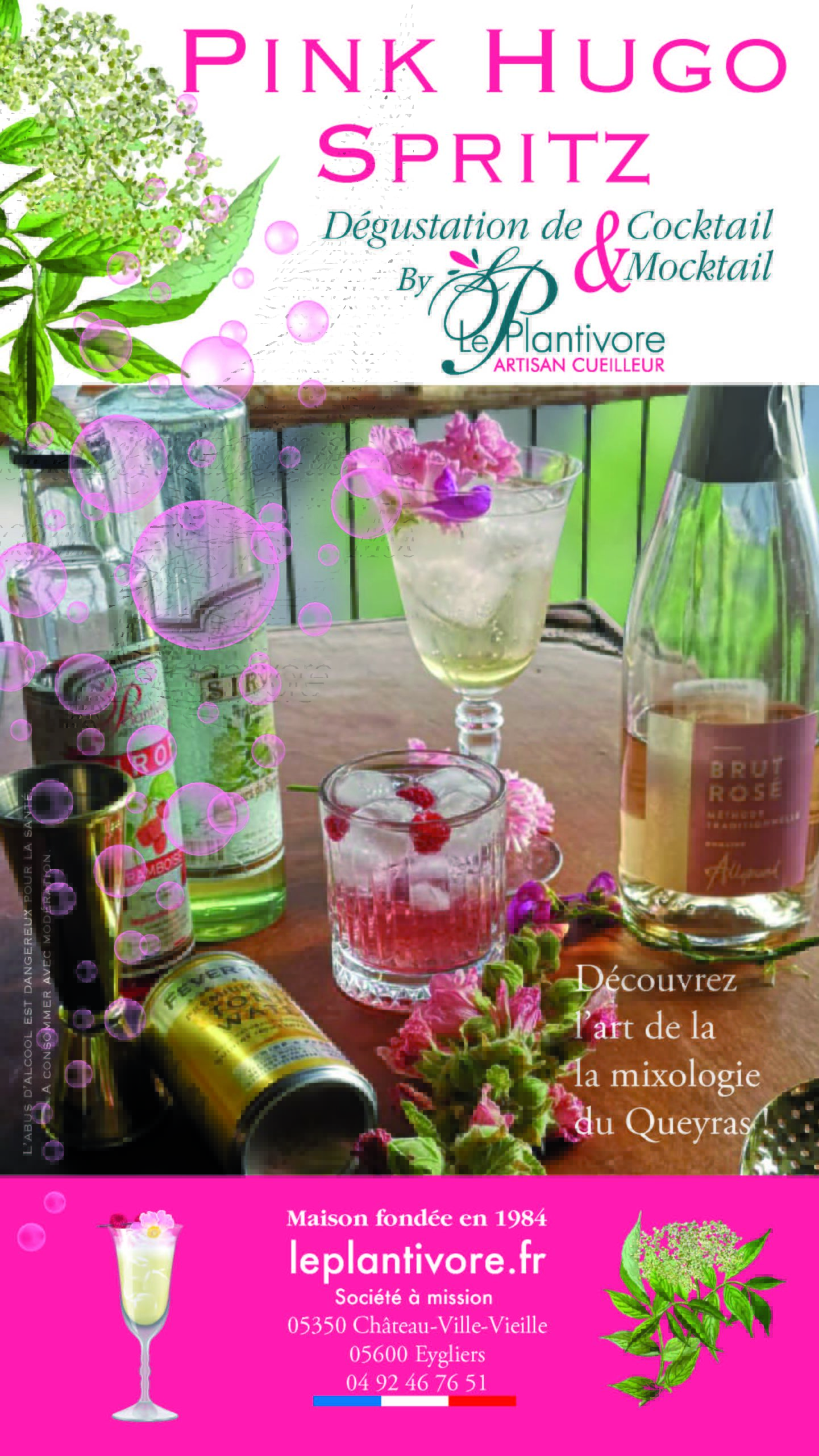 Pink Hugo Spritz