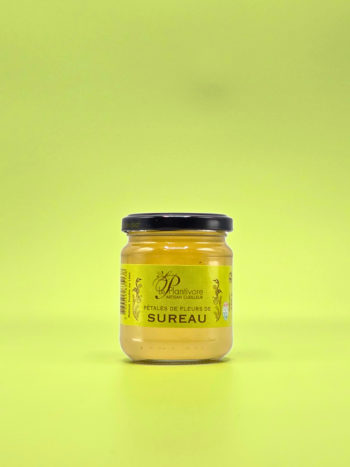 Gelée de Fleurs de Sureau confiture artisanale plantivore hautes alpes