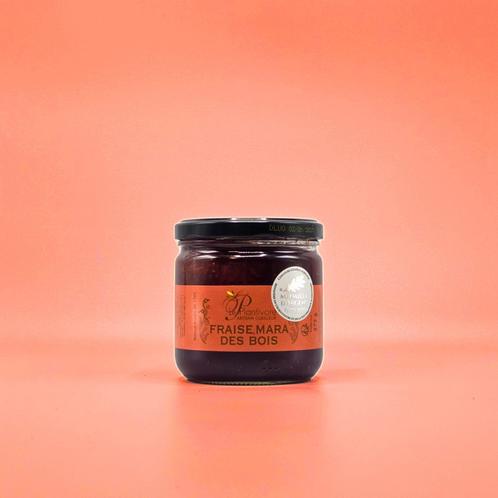 confiture artisanale fraise mara des bois plantivore artisan cueilleur français