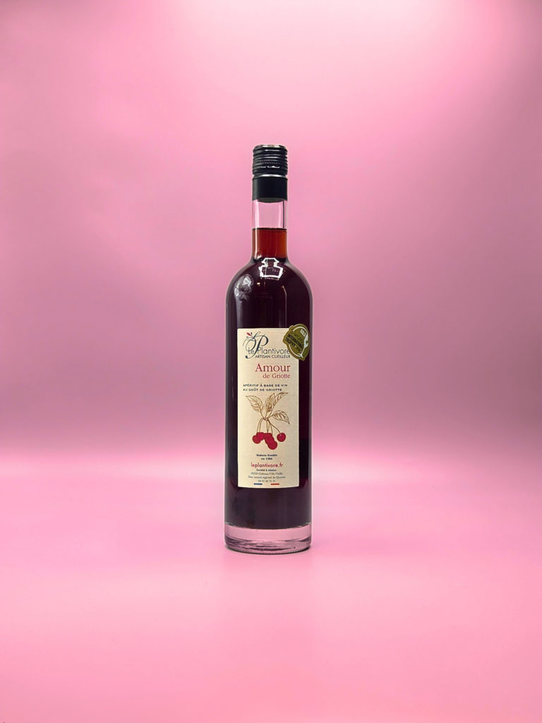 amour de griotte liqueur artisanale apéritif vin blanc plantivore
