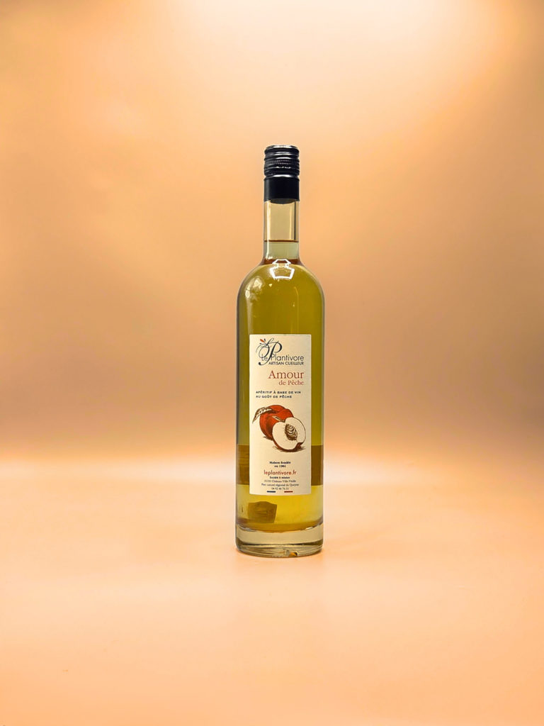 amour de peche apéritif artisanal vin blanc liqueur artisan cueilleur plantivore