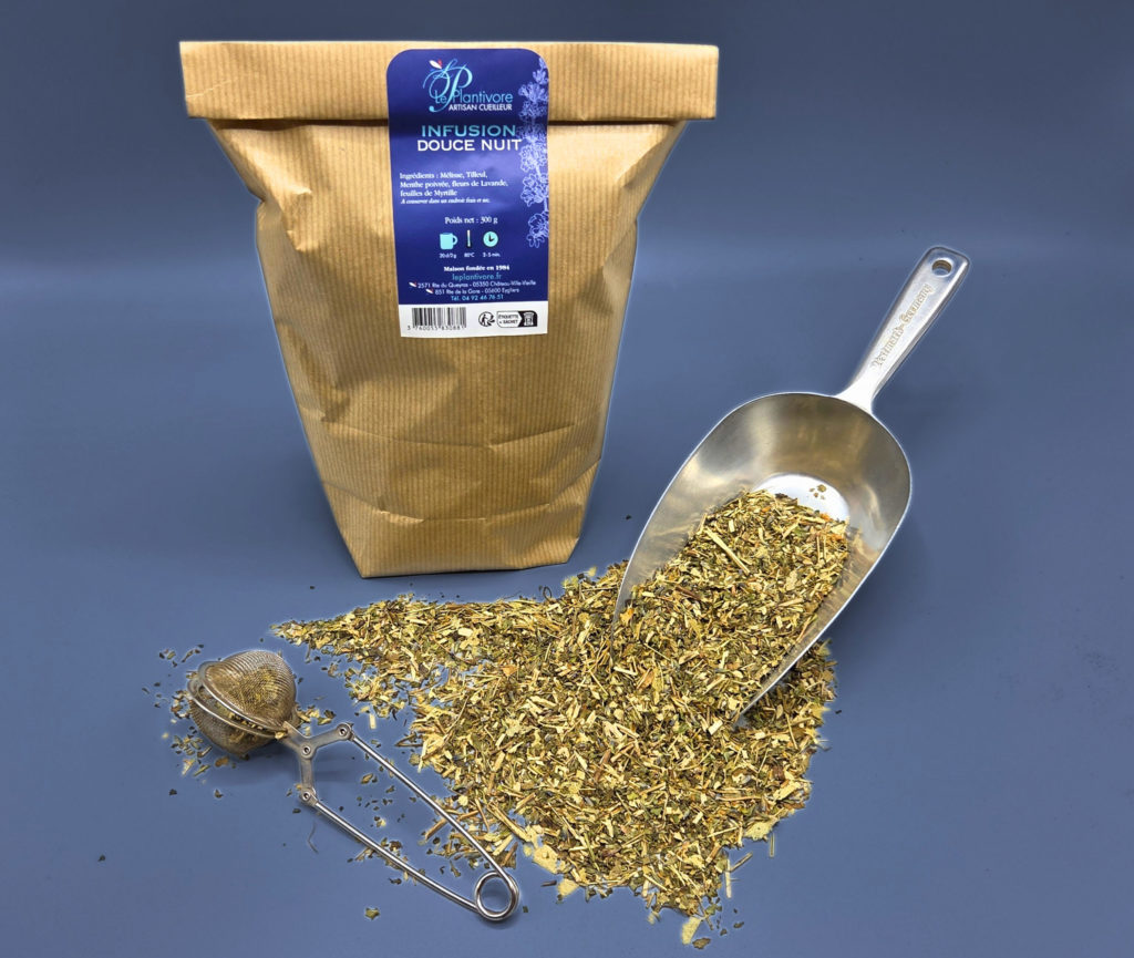 infusion douce nuit le plantivore artisan cueilleur