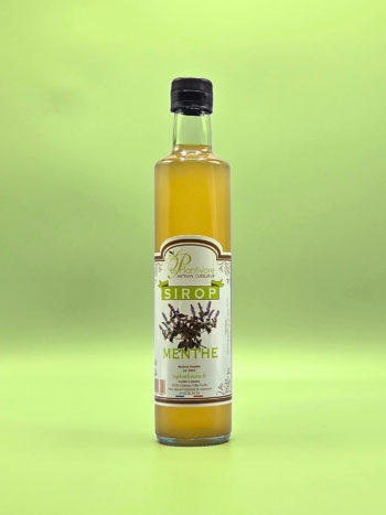 sirop artisanal de menthe artisan cueilleur le plantivore queyras hautes alpes