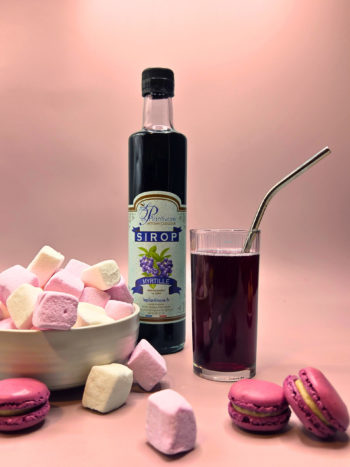 sirop artisanal de myrtille sauvage artisan cueilleur le plantivore hautes alpes